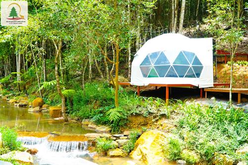 Dome Tent - Cắm Trại Bên Suối