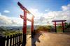 Da Lat appeared again with a heaven gate to check in without any hands